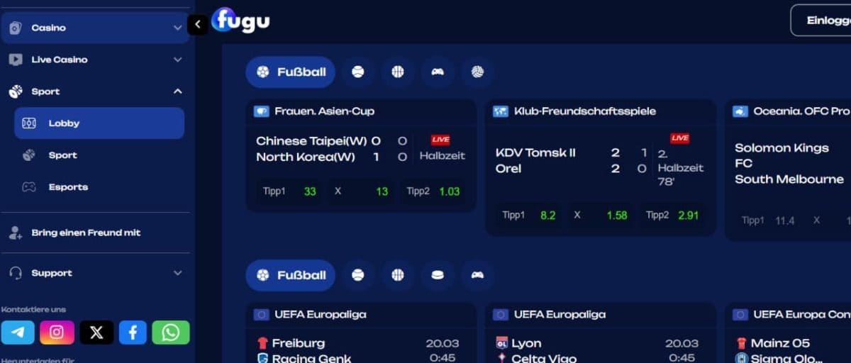 Fugu Casino Testbericht – Erfahrungen, Boni und Spielangebot für Deutschland image 4